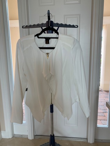 NWOT Iman Short Lined Zip Jacket sz S