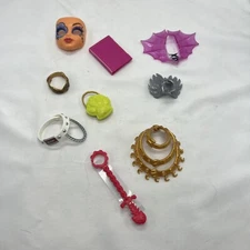 Monster High Ever After High Accessory Lot Misc Belts Purse Book Lot 3
