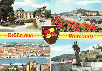 D093596 Grusse aus Würzburg. Reinhold Lippert. Multi View