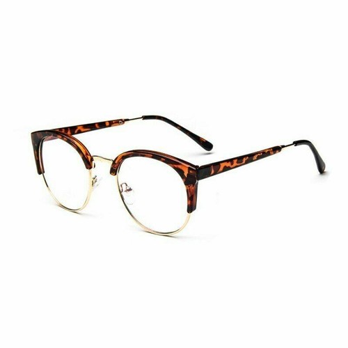 Occhiali da Vista Donna Marroni Tartaruga Montatura Occhiale Lenti Neutre  58-14 | eBay
