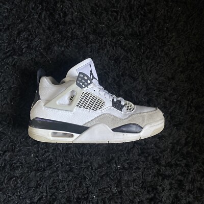 靴 Nike Air Jordan 4 \"Military Black\" 24cm Jordan 4 Military Black sizes 5 6.5 7 8 9 10 11 12 13 | eBay