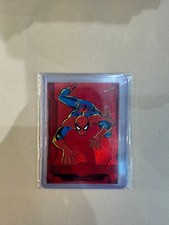 2024 Skybox Marvel Metal Universe Spider-Man Precious Metal Gems Red 064/100