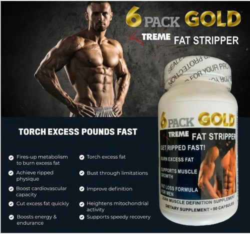 Fat Stripper Fat Loss Lean Muscle Definition Ripped Growth Gain Abs Training Aid - Picture 3 of 14