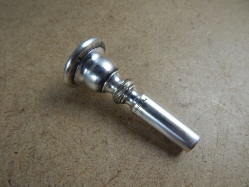 antique JW PEPPER Phila. Silver #1 MOUTHPIECE for a CORNET or TRUMPET