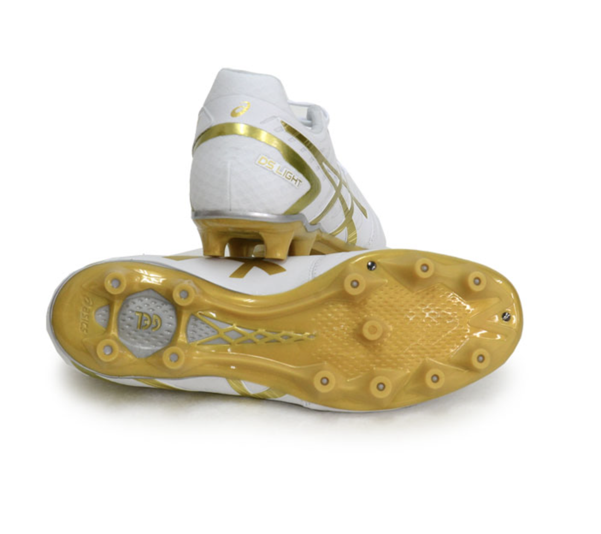 ASICS JAPAN DS LIGHT Football Soccer Kangaroo Shoes 1103A068 White