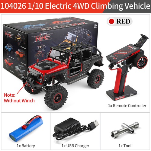 Wltoys XK 104026 Climbing Car 4WD 1/10 Off-road Vehicle Remote Controller Cars - Picture 25 of 27