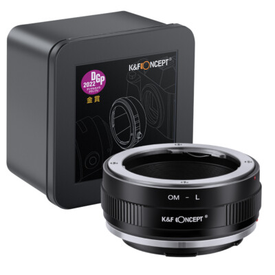 K&F CONCEPT OM-L Manual Focus For Olympus OM SLR Mount Lens to L Mount Camera