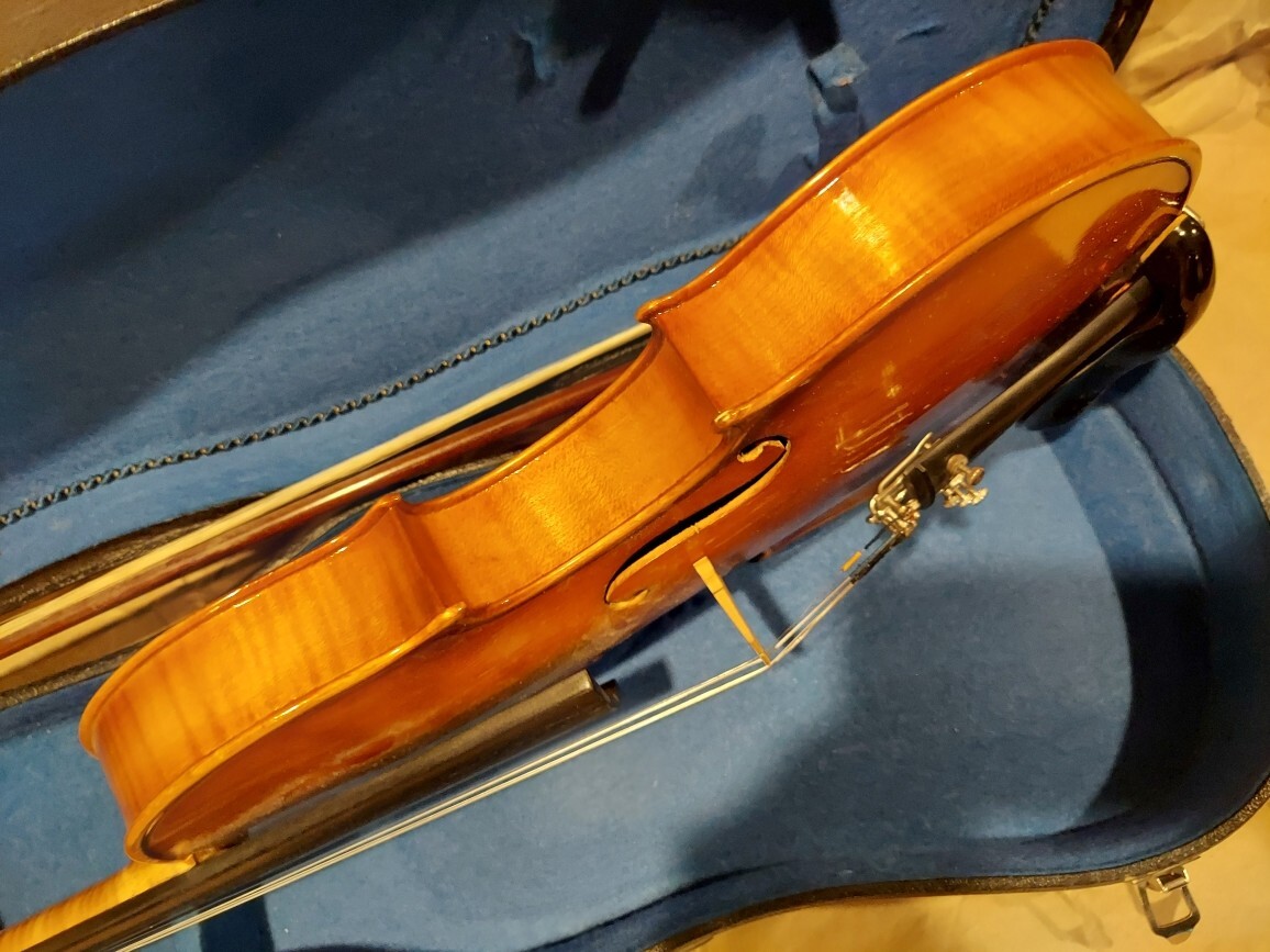 希少材極響音】Otto Fager 3/4 バイオリン 1892 希少材極響音】Otto