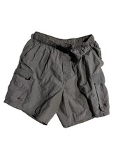 VTG Catalina Swim Trunks Board Shorts Bathing Suit Mens M Grey Cargo Pocket