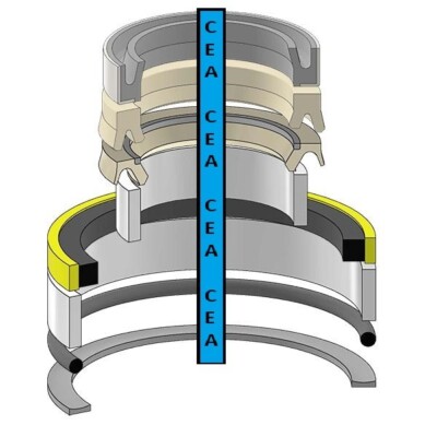 せせば Caterpillar 1305923 Replacement Hydraulic Cylinder Seal Kit