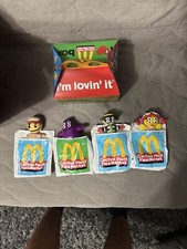 USED 2022 McDONALD'S Cactus Plant Flea Market CPFM Toy SET of 4 Adult Happy Meal