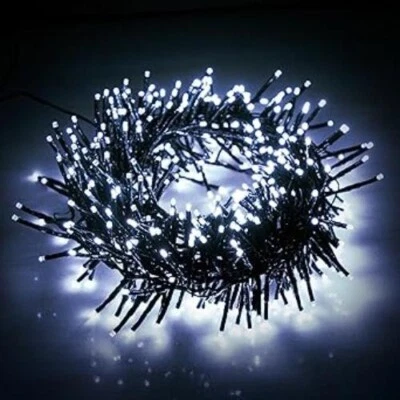 EcoNour Christmas Tree Cluster Lights for party ,festival- 1000 LED - Cool white