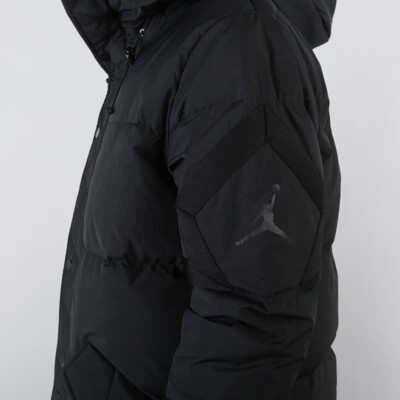 NIKE / ダウンジャケット/S/ナイロン/BLK/BQ4170-010 $300 Nike Air Jordan Wings Down Parka Winter Jacket Coat Black