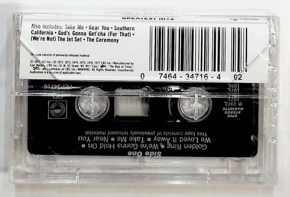 George Jones Tammy Wynette Greatest Hits The Best Of Times Cassette Tape SEALED - Image 2 of 3