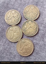 1 Koruna Tschechien,verschiedene Jahrgänge,gebraucht