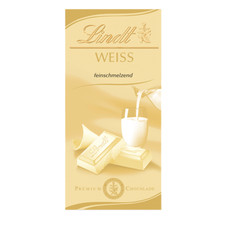 2 x 100g Lindt white chocolate NEW from Germany
