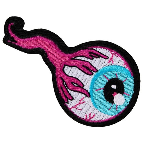 Zombie Horror Spooky Creepy Scary Embroidered Iron on Patch 4x Set - Picture 3 of 6