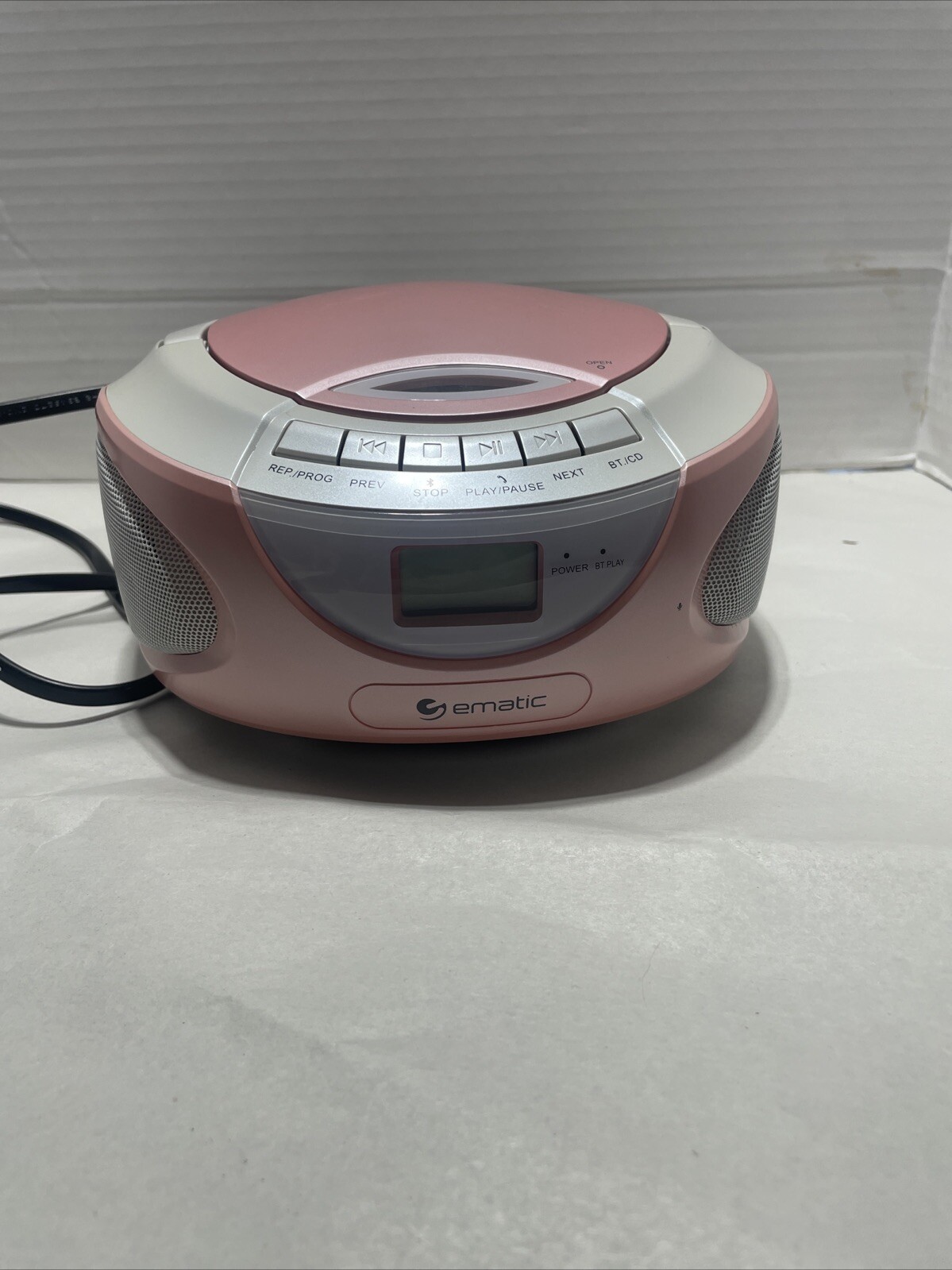 Cd Player ENVYCLOUD Bluetooth Boombox Portable With FM Radio