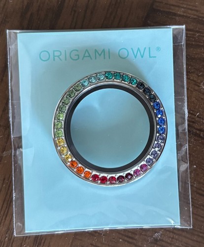 NEW Origami Owl Rainbow Window Plate
