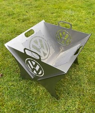 Vw portable/collapsible flat pack fire pit.