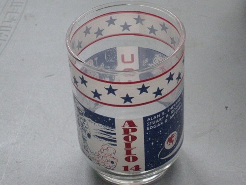 1971 Libbey Apollo 12, 13 And 14 Moon Landing Glasses 11oz 3 Piece Set - Picture 2 of 7