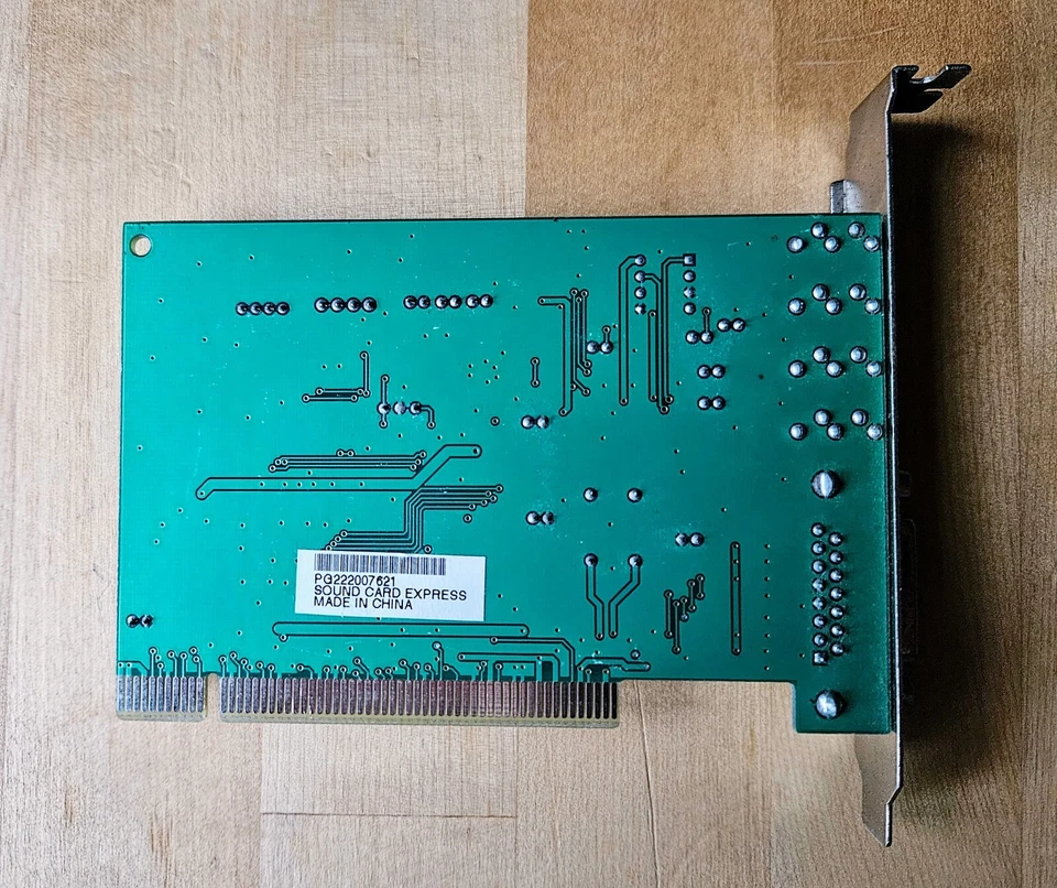 ASOUND EXPRESS II CRYSTAL - PCI SOUND CARD - CS4281-CM ATALHCO128 - FREE UK P&P - Image 3 of 3