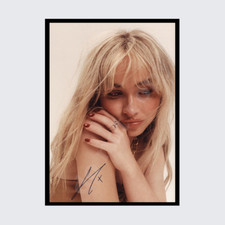 SABRINA CARPENTER SINGER SIGNED AUTOGRAPH POSTER PRINT A5 A4