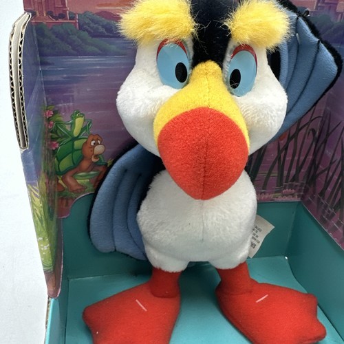 New Puffin Plush From The Swan Princess Odette Tyco 1994 Rare New In Box NOS - Picture 23 of 24