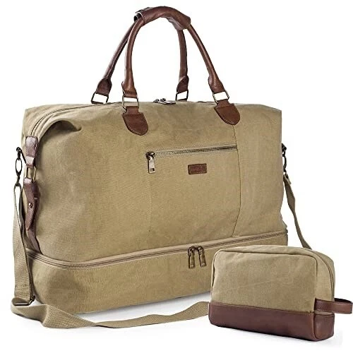 bolso-de-viaje-para-mujer-grande  Canvas weekender bag, Bags, Overnight  travel bag