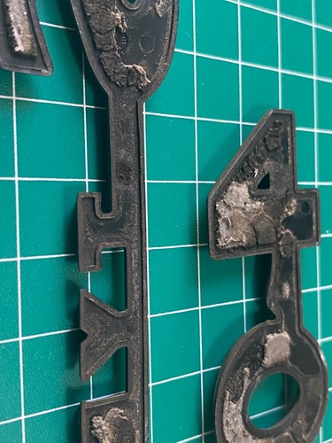 Jaguar OEM 2000 2001 2002 S-Type 4.0 Rear Emblem Badge Logo Nameplate Set OEM - Bild 6 von 8