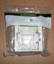 New Ortronics OR-40300186 DG Surface Mount Box 2" DeepFog White