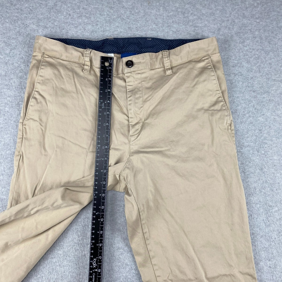 The Savile Row Company London Pants Mens * 34 x 30 Beige Chino