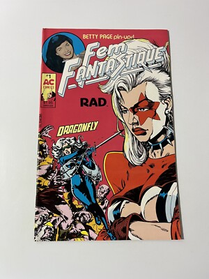 Fem Fantastique #1  AC Comics 1988 Femforce Betty Page