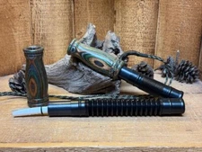 1-Adjustable Deer Grunt Call Laminated Camo Barrel w/ Spray Finish   No Lasering