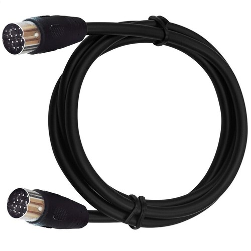Cable conector de control de señal eléctrica de audio macho de 13 pines MIDI DIN macho a macho - Imagen 8 de 15