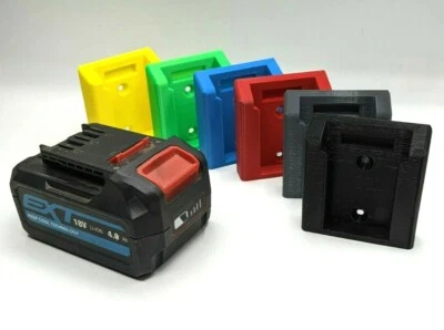 Erbauer EXT 18V Battery Wall Mount - for Erbauer Li-Ion Drill Batteries