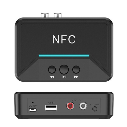 5.0 NFC Für Turmverstärker HIFI AUX CHINCH Jack Receiver Bluetooth Adapter - Afbeelding 10 van 10