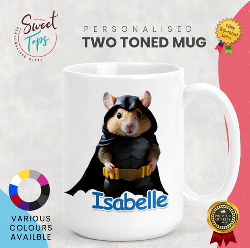 HAMSTER PERSONALSIED NEUHEIT GESCHENK 11 OZ BECHER - Bild 6 von 7