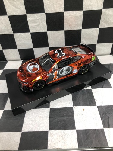 Ross Chastain #1 KUBOTA w/Foil 2024 Camaro ZL1 1:24 COLOR CHROME CX12423KUBRZCL - Picture 4 of 9