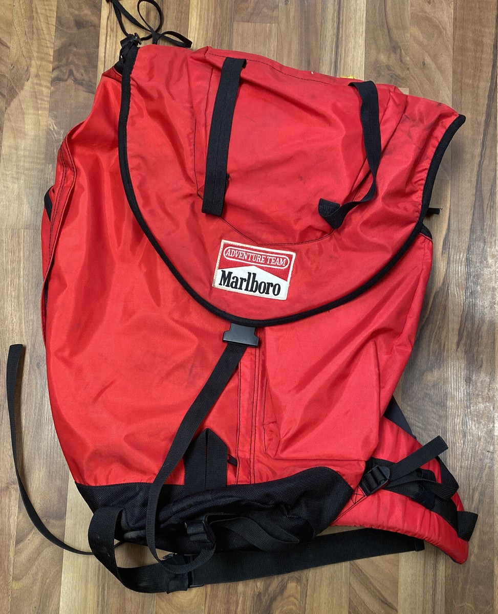 ✨超激レア‼︎ ✨Marlboro 90's アドベンチャー ダッフルバッグ Vintage Adventure Team Marlboro Large Red Duffel Bag 1990s - 29