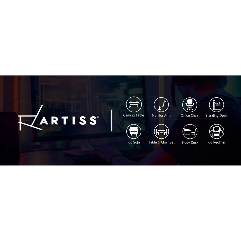 Artiss Recliner Chair Electric Massage Chairs Leather Heated Lounge Sofa Black - image 2 of 4