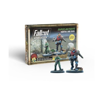 Modiphius Fallout Wasteland Warfare 32  Super Mutants - Tabitha and R SW (New)