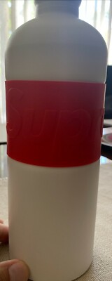 Supreme SIGG CYD 1.0L Water Bottle White Color SS19 **Ready To