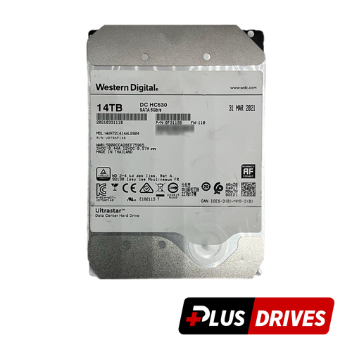 14TB SATA WUH721414ALE604 WD 3.5" Enterprise Hard Drive 7200RPM 6Gbps 512MB