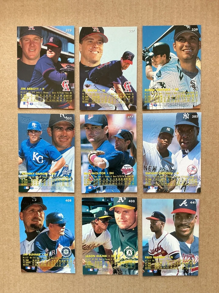 1996 Ultra Gold Medallion Baseball Cards $1.25-$3.00 Ea. Pick From List #301-450 - Image 2 of 2
