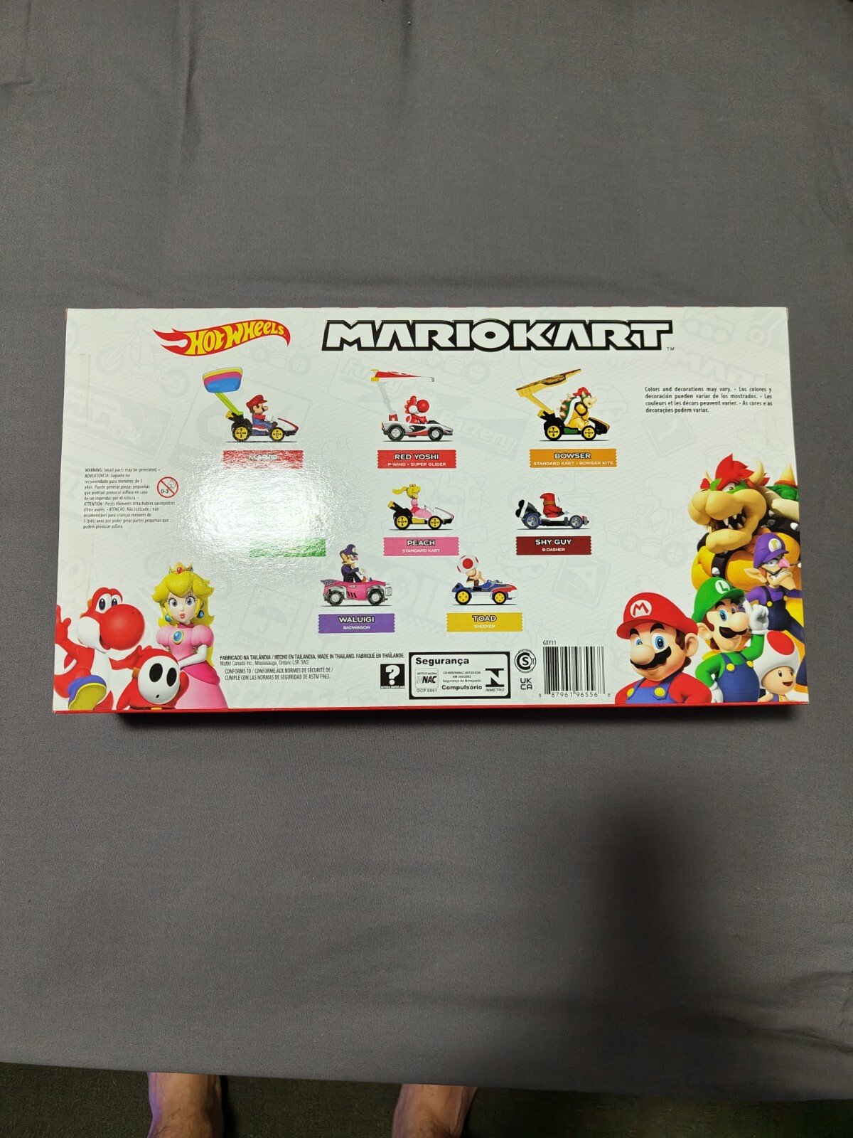 Hot Wheels Mario Kart 8Pack Collector Set DieCast Yoshi Bowser Gliders NEW eBay
