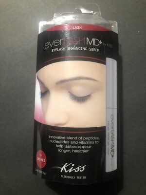Ever Lash MD+ eyelash Serum by Kiss NIB Lash Growing Enhancing