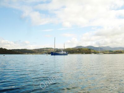 Foto 12x8 Boote festgemacht am South Shian Loch Creran bietet geschützten Anker c2010