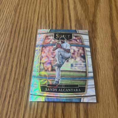 2022 Select Sandy Alcantara Miami Marlins Scope Prizm Free Shipping 