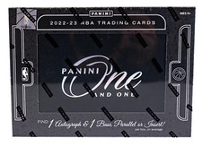 2022-23 Panini One and One Basketball Factory Sealed Hobby Box